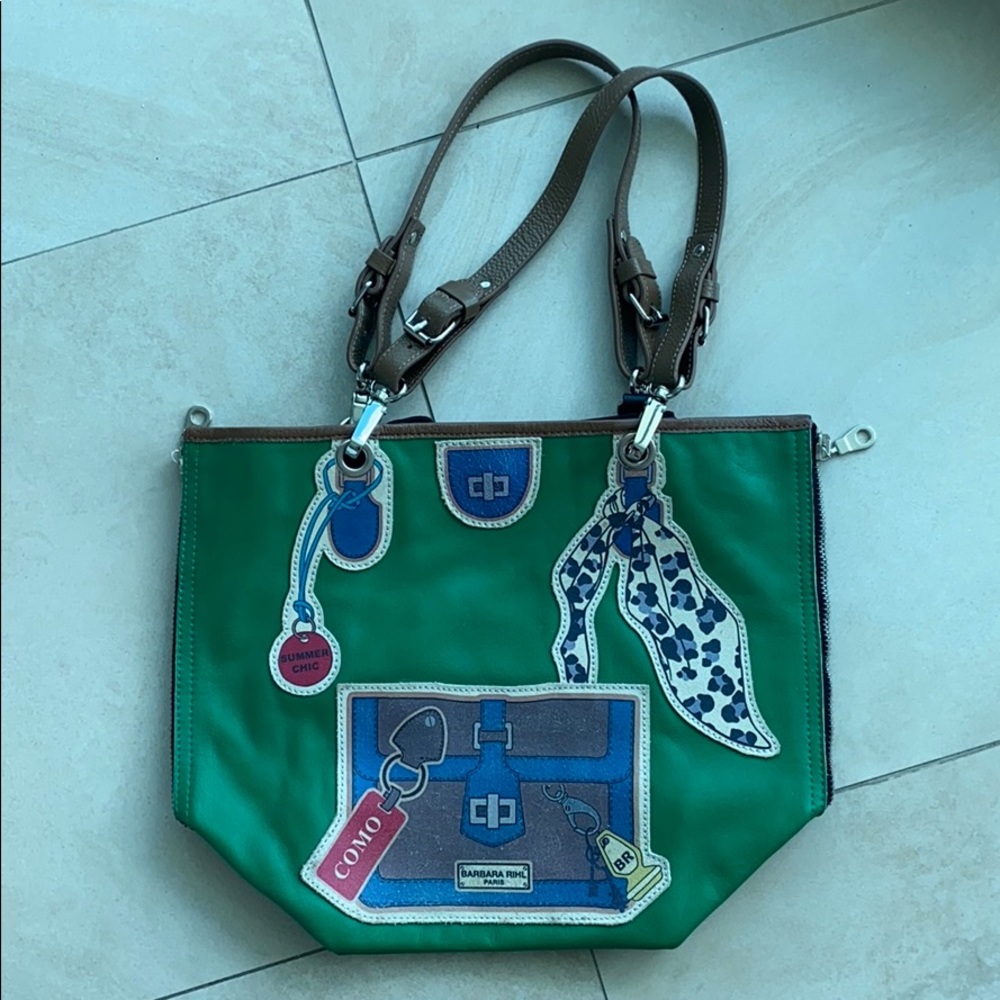 Barbara Rihl Leather Shoulder Bag